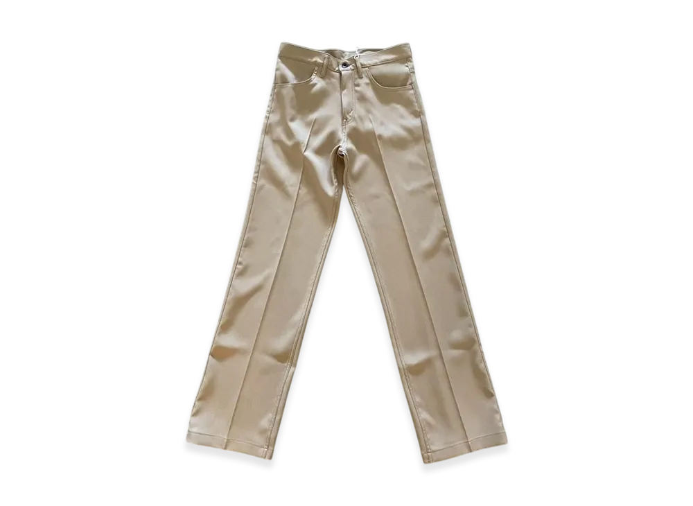 DAIRIKU "Straight" Pressed Pants "Beige"