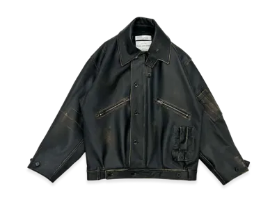 DAIRIKU "Inception" Leather MK3 Jacket "Black"