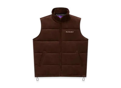 BlackEyePatch OE Logo Corduroy Puffer Vest "Brown"