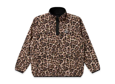 BlackEyePatch OG Label Leopard Patterned Pullover Fleece "Multi"