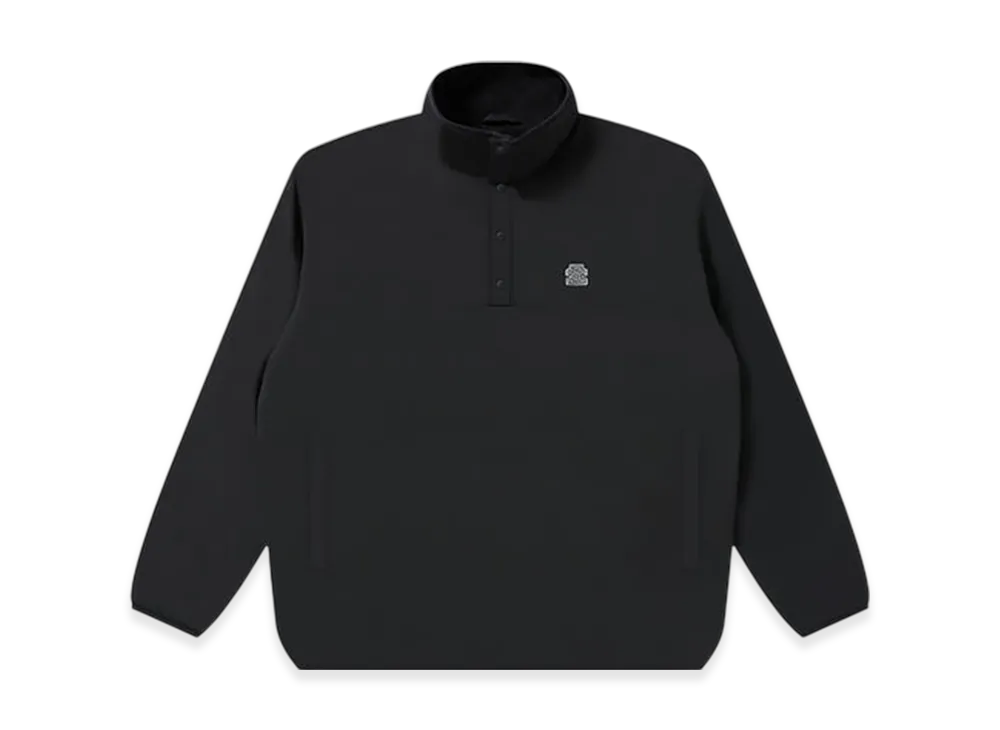 BlackEyePatch OG Label Leopard Patterned Pullover Fleece "Black"