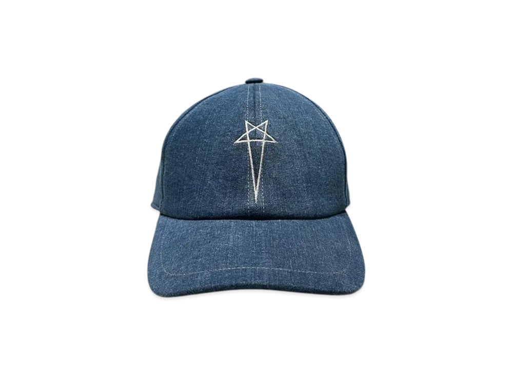 Rick Owens DRKSHDW Baseball Cap "Washed/Pearl"