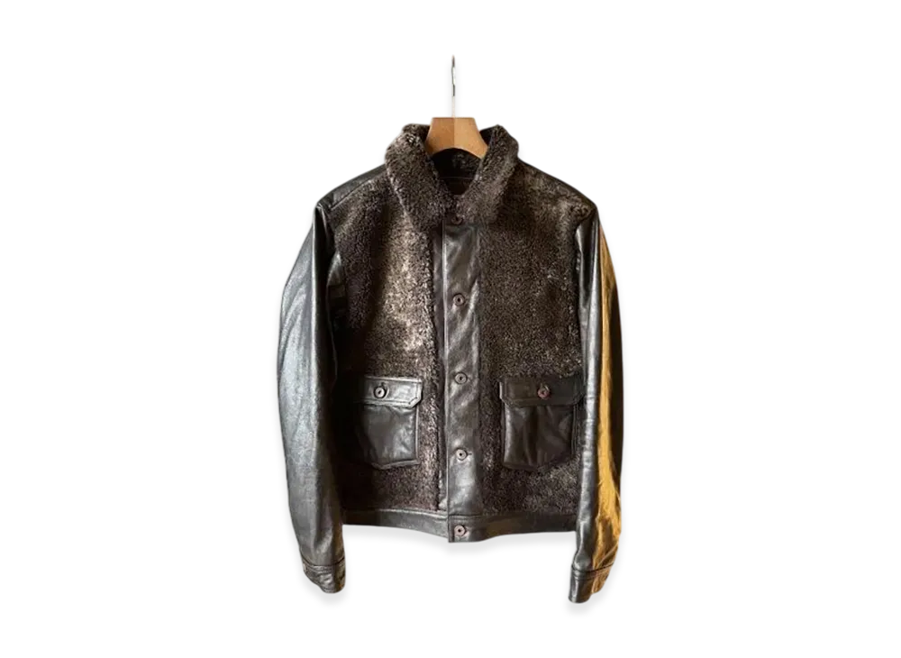 RRL Grizzly Jacket "Brown"