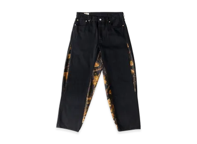 LEVI'S 501 Customized Expansion Baggy Jeans V2 S/D "Black"