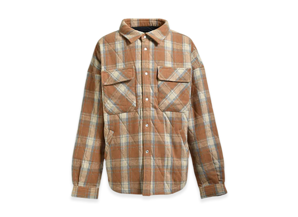 BREATH Quilting Check Shirt 