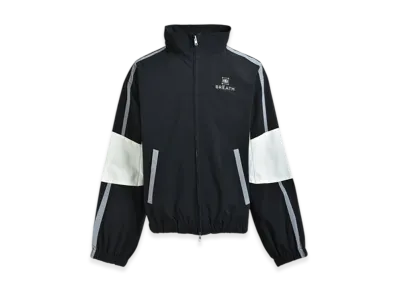 BREATH Crest Logo Warm Up Jacket "Black"