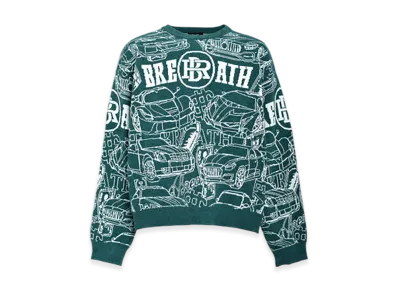 BREATH Super Car Mall Knit "Green"