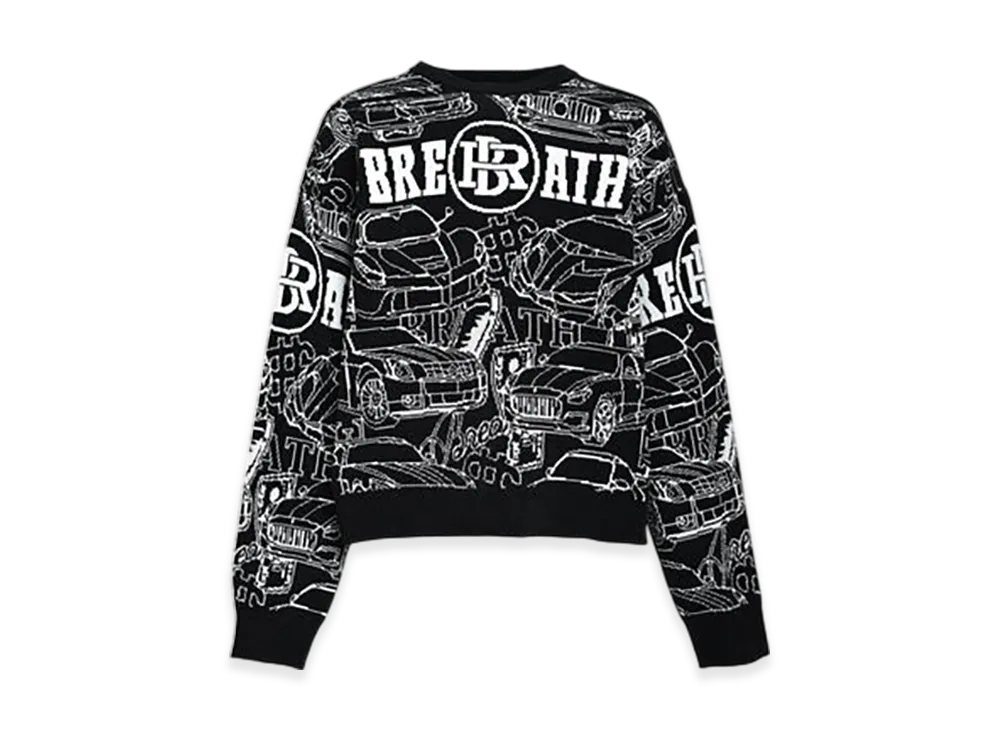 BREATH Super Car Mall Knit "Black"