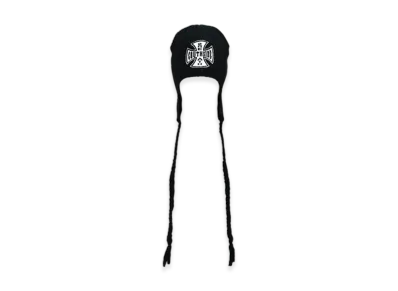 BREATH Southside Cross Ear Flap Beanie "Black"