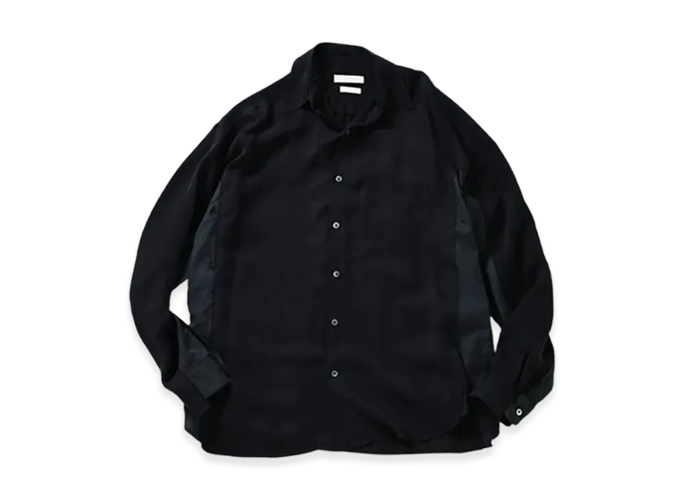 YOKE x JOURNAL STANDARD 25FW Connected Shirt "Black"