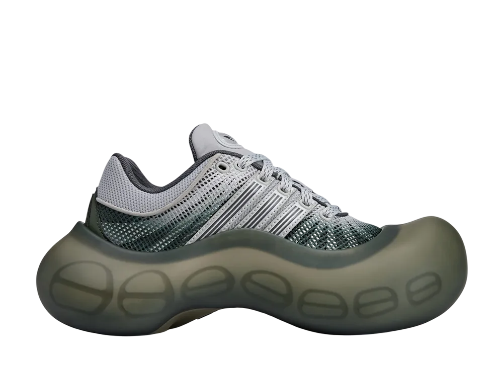 アヴァヴァヴ × アディダスオリジナルス ウィメンズ ムーンラバー メガライド "グレーファイブ/グレーツー/ナイトカーゴ"