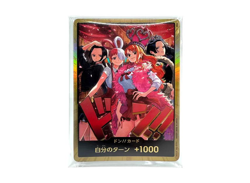 DON!! Card : Robin & Uta & Nami & Hancock Super Parallel [Unopened set ...