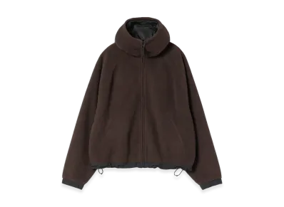 Carhartt WIP Women's Hooded Helix Fleece Jacket "Palisander/Black"