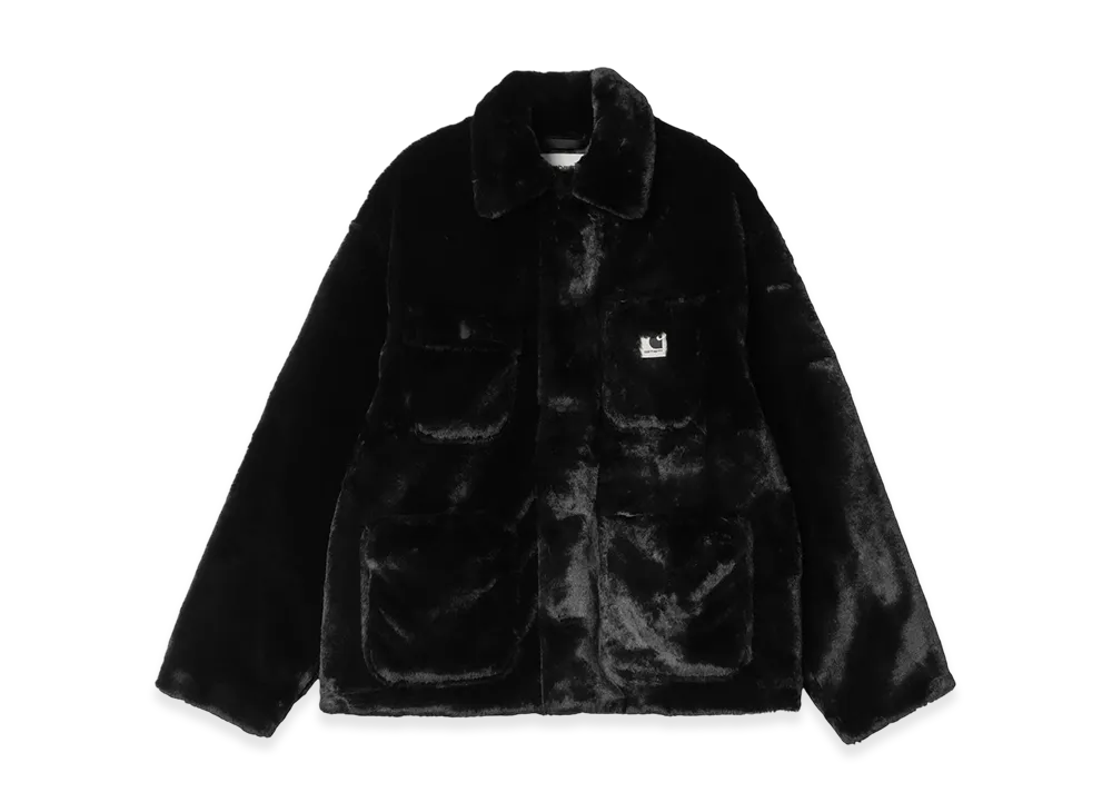 Carhartt WIP Women's Olney Michigan Coat "Black"