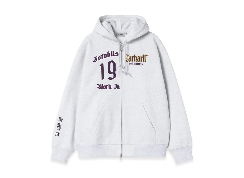 Carhartt WIP Hooded Dual Sweat Jacket "Ash Heather"