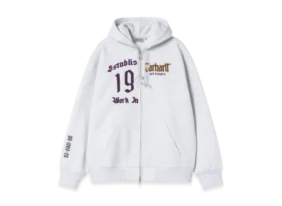 Carhartt WIP Hooded Dual Sweat Jacket "Ash Heather"