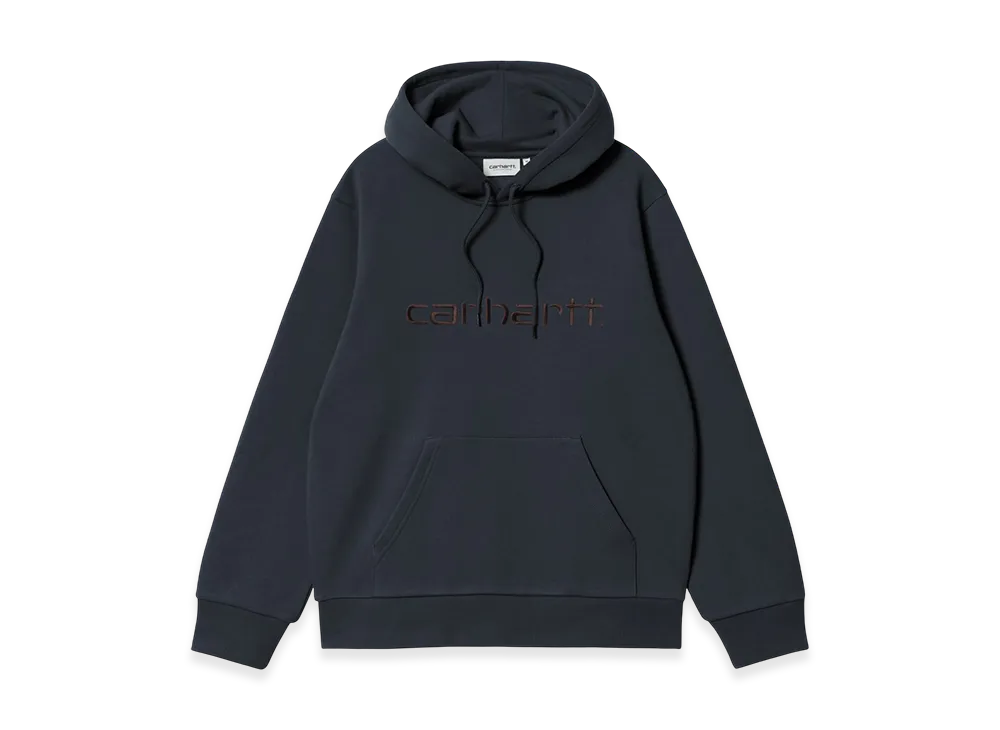Carhartt WIP Hooded Carhartt Sweat "Deep Night/Palisander"