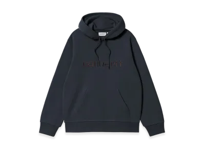 Carhartt WIP Hooded Carhartt Sweat "Deep Night/Palisander"