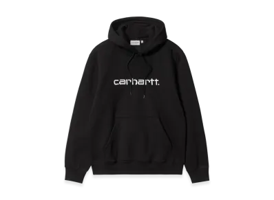 Carhartt WIP Hooded Carhartt Sweat "Black/White"
