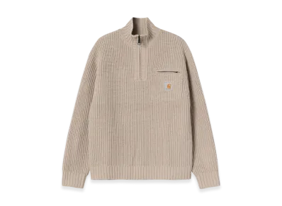 Carhartt WIP Detroit Half Zip Sweater "Fleur De Sel"