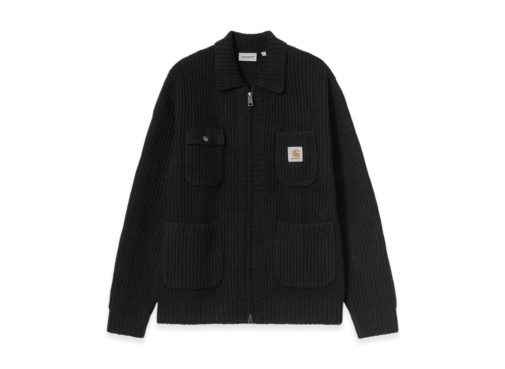 Carhartt WIP Chore Knit Jacket "Black"