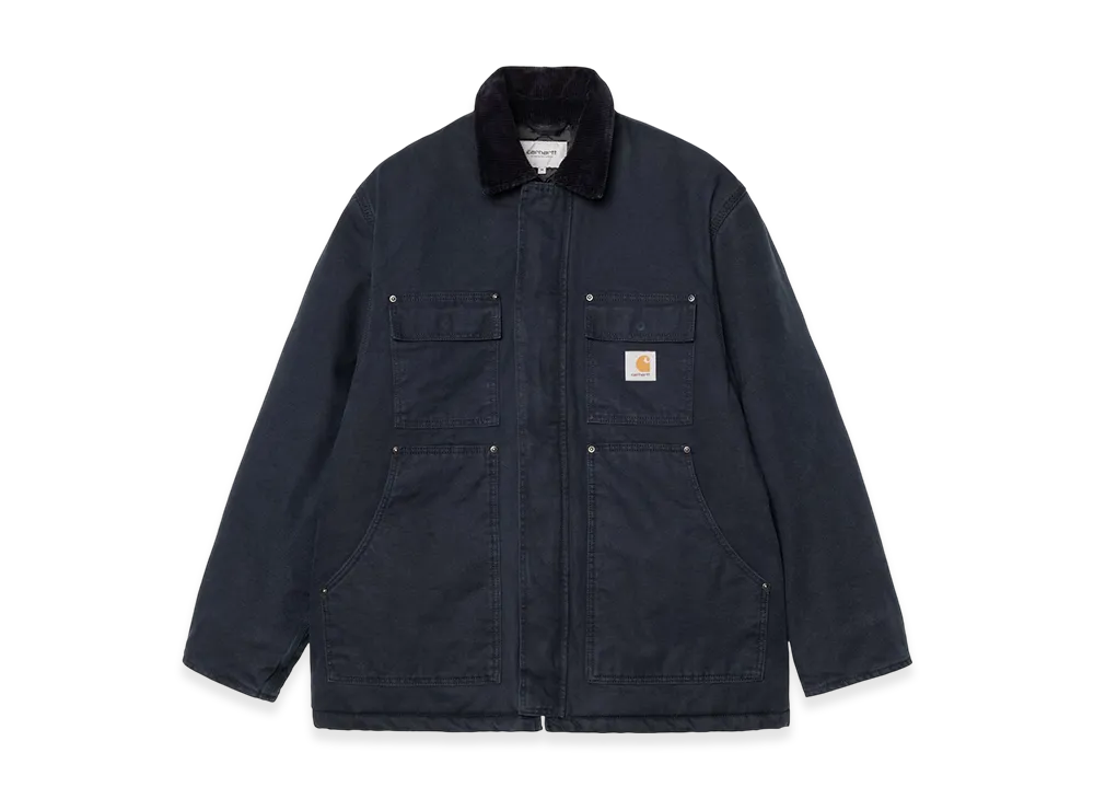 Carhartt WIP Ambel Coat "Deep Night/Deep Night(Stone Washed)"