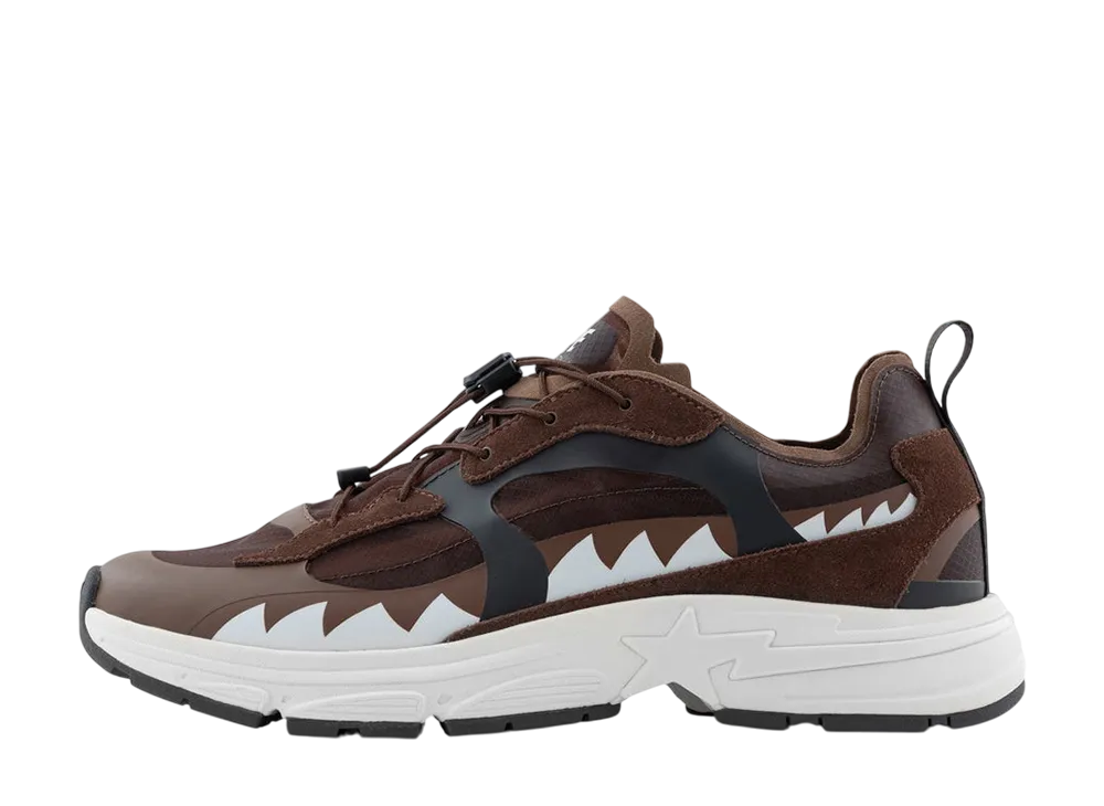 A BATHING APE Women's SHARK STA "Beige"