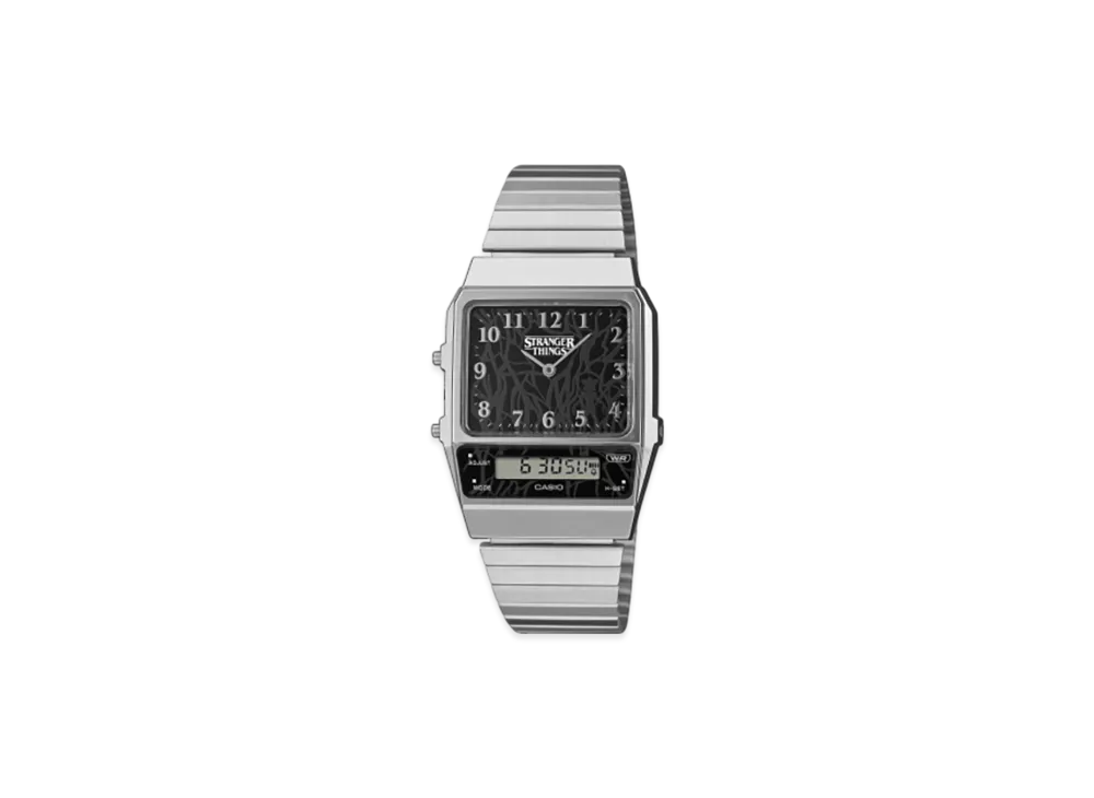 Casio x Stranger Things AQ-800EST-1AJR "Silver"