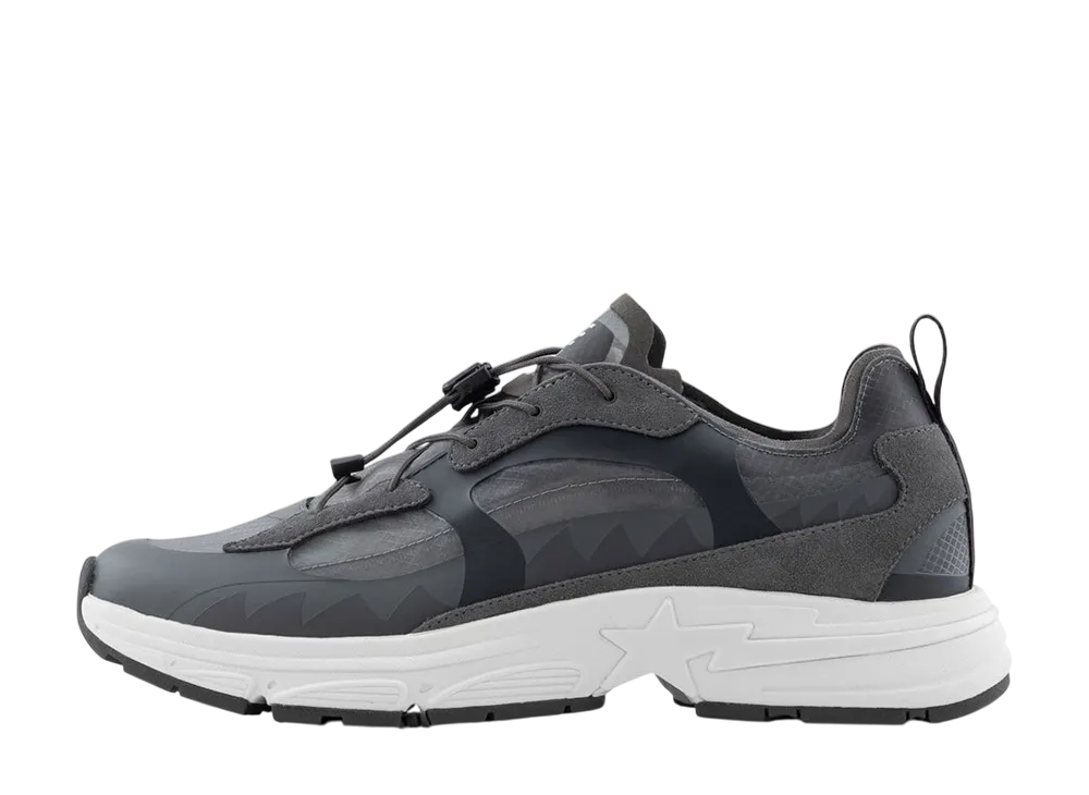 A BATHING APE Women's SHARK STA "Gray"