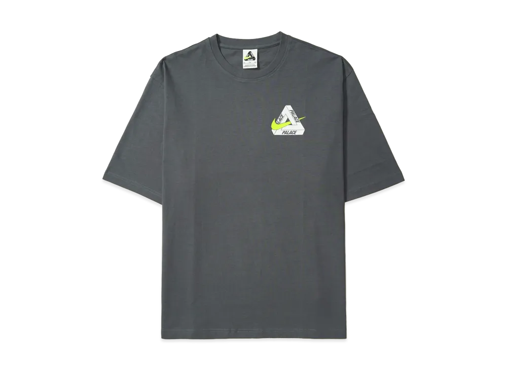PALACE x Nike Tri Swoosh T-Shirt "Charcoal"