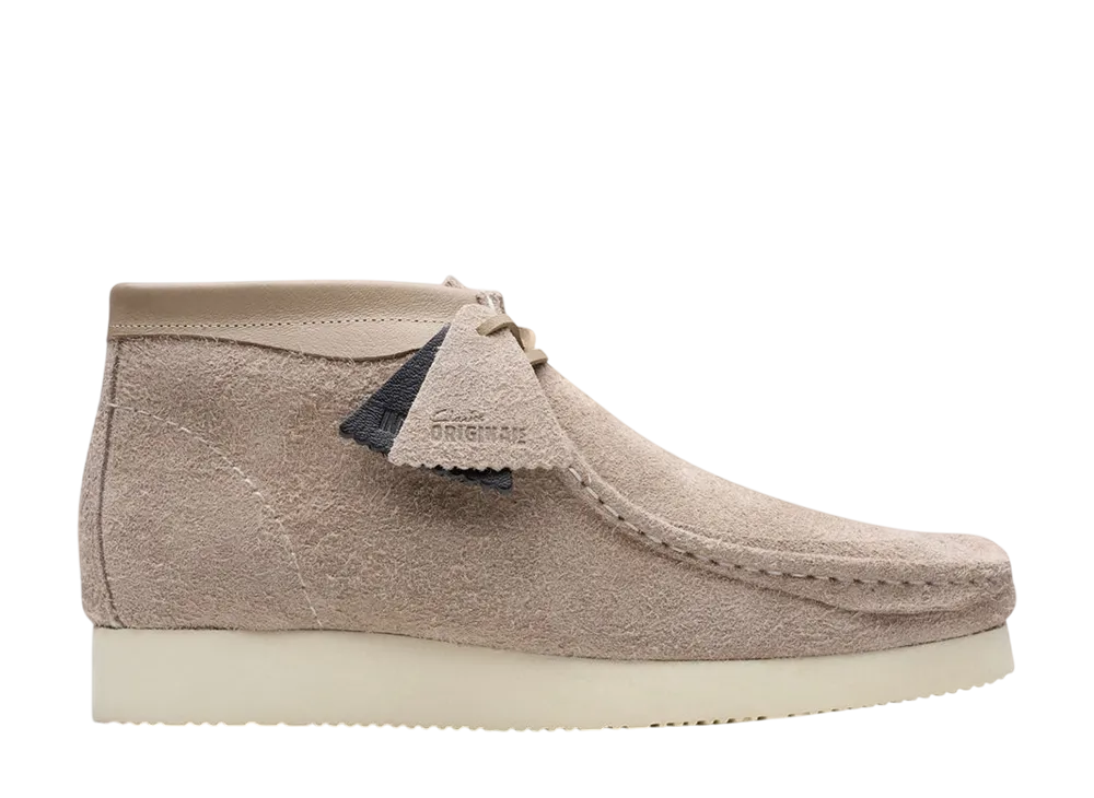 INVINCIBLE × Clarks Wallabee Boot "Taupe Combi"