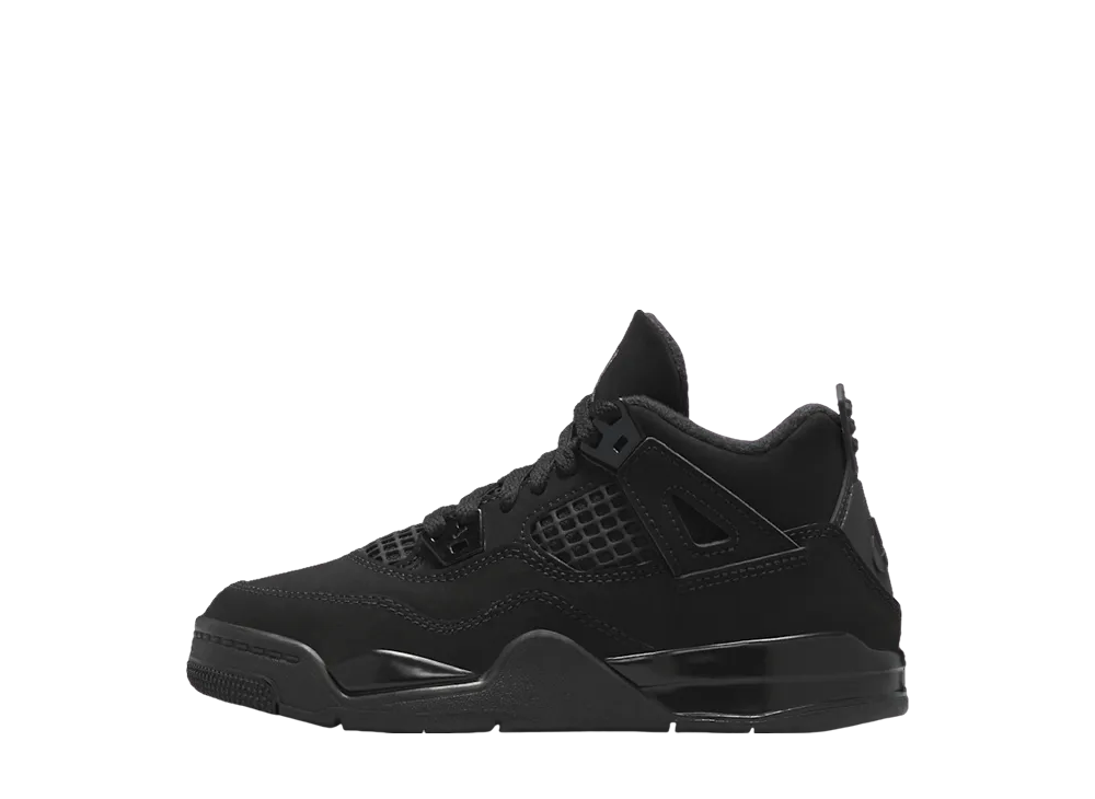 ナイキ PS ジョーダン4 "ブラックキャット" (2025) (キッズ)