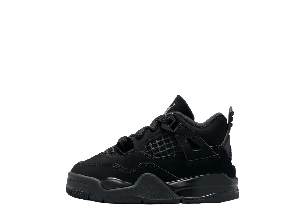 Nike TD Jordan 4 "Black Cat" (2025)