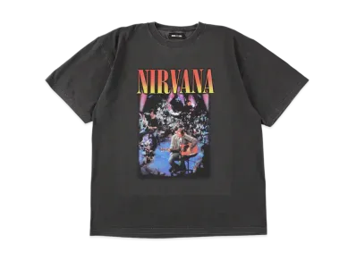WIND AND SEA x NIRVANA Unplugged S/S Tee "Charcoal"