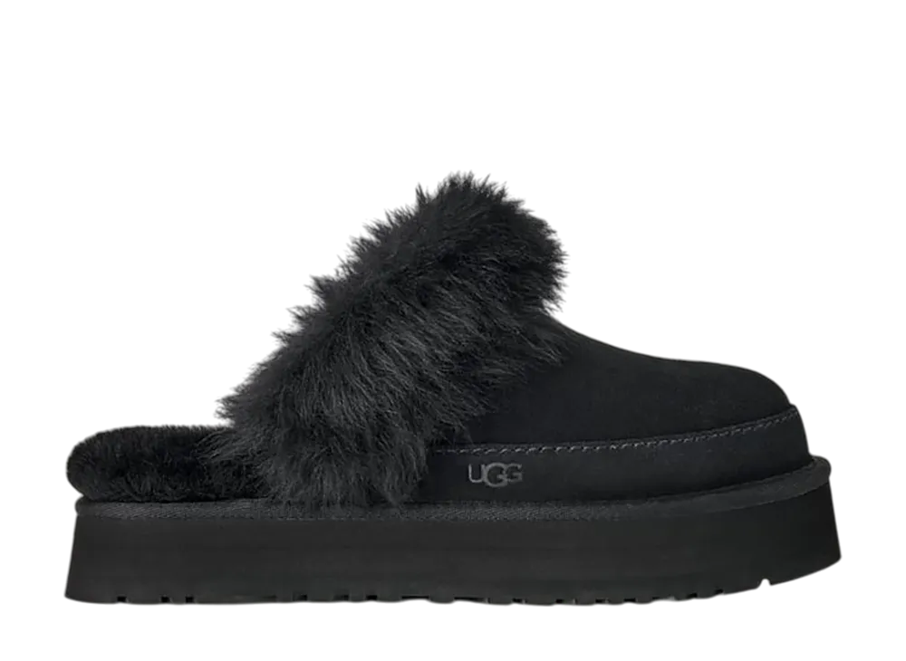 アグ ウィメンズ ディスケット シャレー "ブラック"