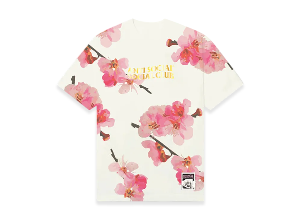 ANTI SOCIAL SOCIAL CLUB Foil Zamsz Tee "Natural"