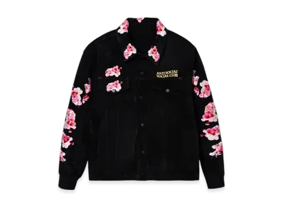 ANTI SOCIAL SOCIAL CLUB Suede Ruskind Jacket "Black"