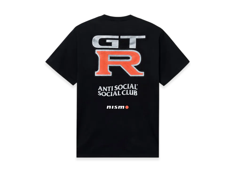 ANTI SOCIAL SOCIAL CLUB x Nissan GT-R Tee "Black"