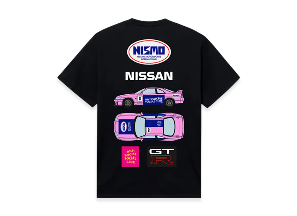 ANTI SOCIAL SOCIAL CLUB x Nissan LM Tee "Black"