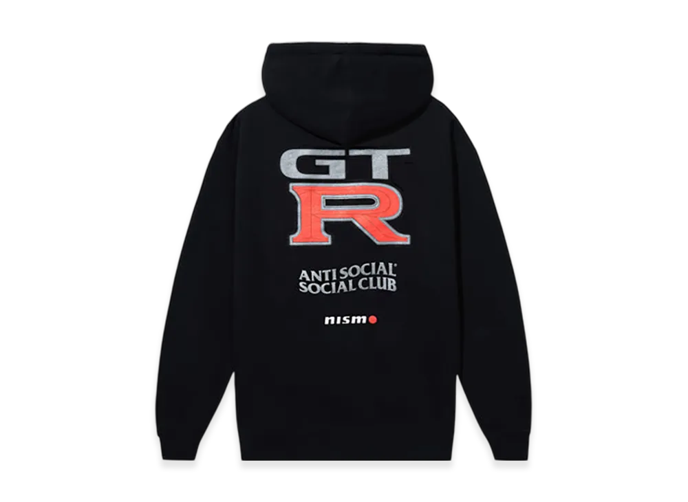 ANTI SOCIAL SOCIAL CLUB x Nissan GT-R Hoodie "Black"