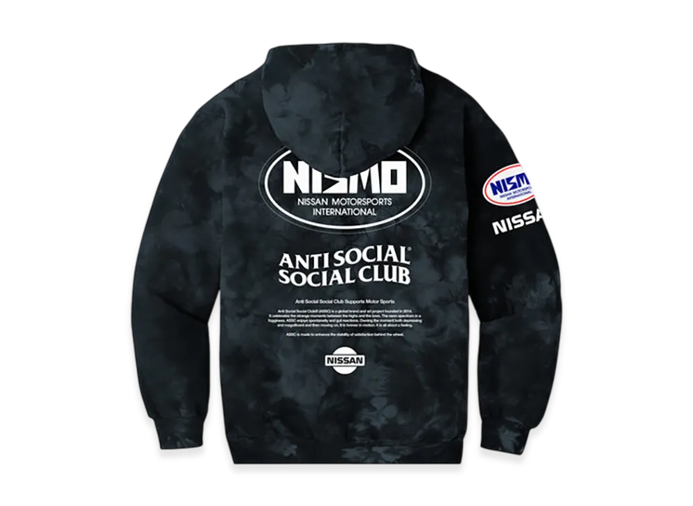 ANTI SOCIAL SOCIAL CLUB x Nissan Component Hoodie "Black"