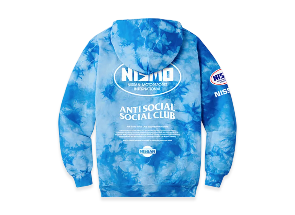 ANTI SOCIAL SOCIAL CLUB x Nissan Component Hoodie "Sky Blue"