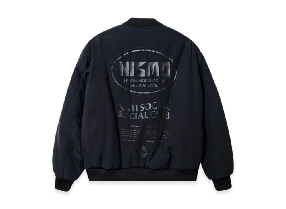 ANTI SOCIAL SOCIAL CLUB x Nissan MA-1 Jacket "Black"