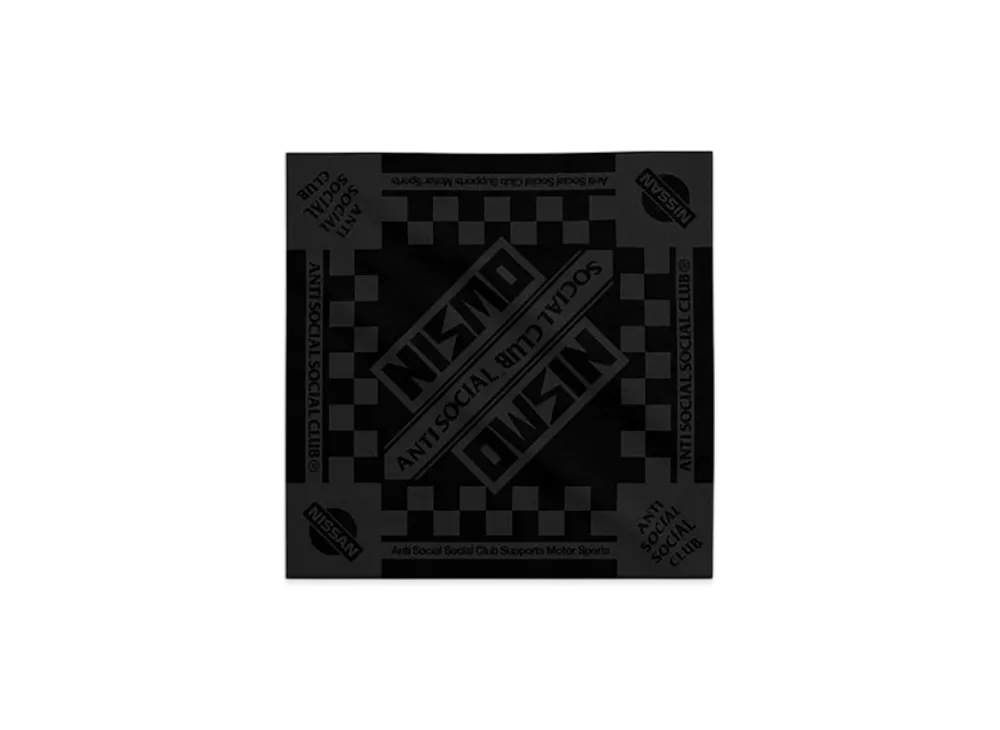 ANTI SOCIAL SOCIAL CLUB x Nissan Motorsport Bandana "Black"