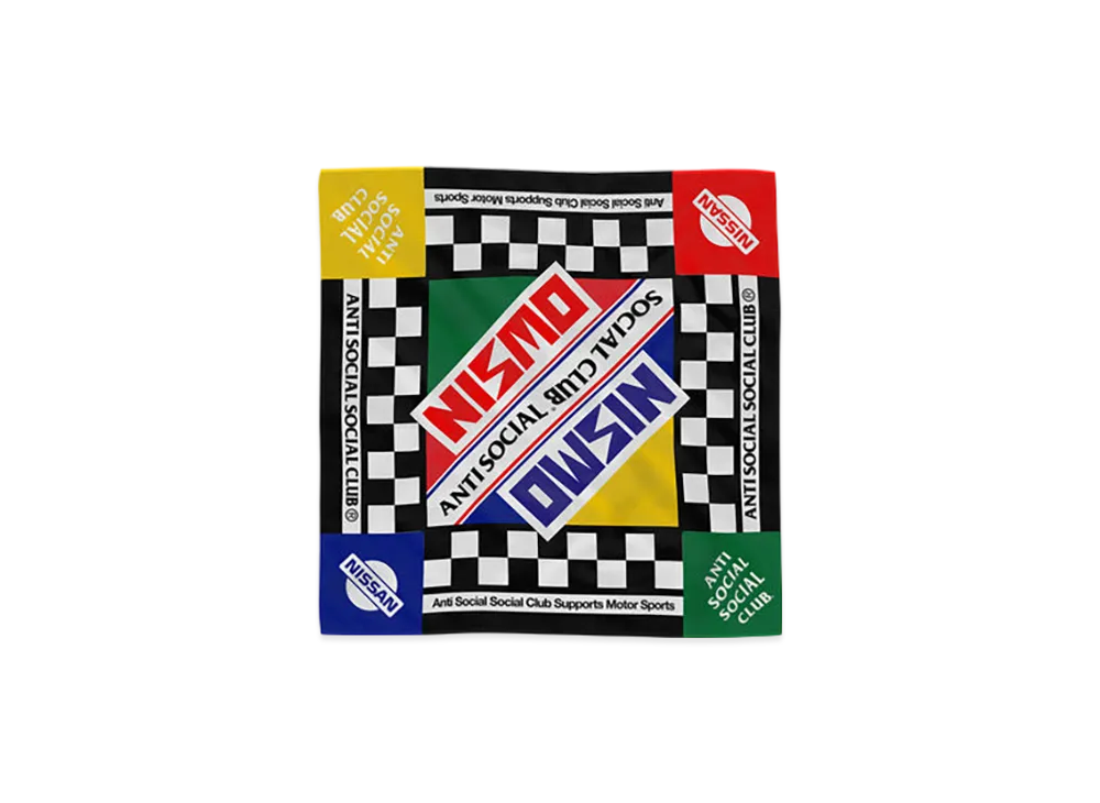ANTI SOCIAL SOCIAL CLUB x Nissan Motorsport Bandana "Blue"