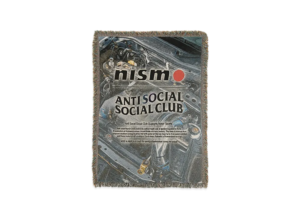 ANTI SOCIAL SOCIAL CLUB x Nissan Knit Blanket "Multi"