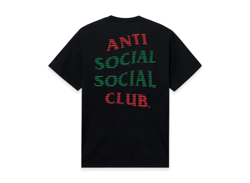 ANTI SOCIAL SOCIAL CLUB Thread The Halls Tee "Black"