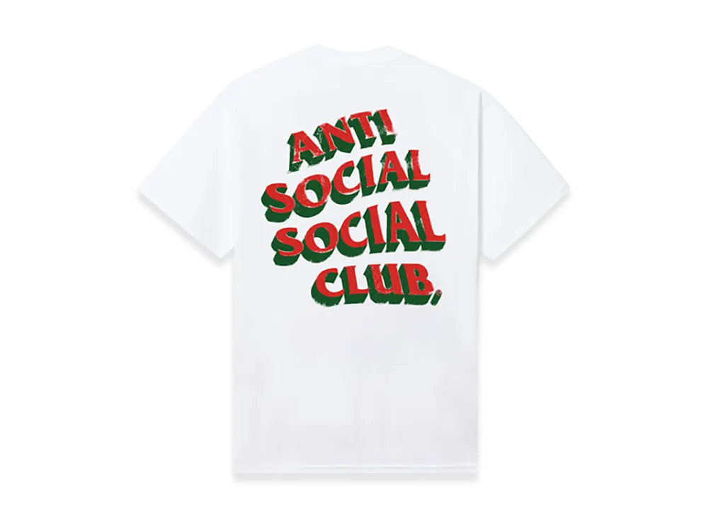ANTI SOCIAL SOCIAL CLUB Wrap Trap Tee "White"