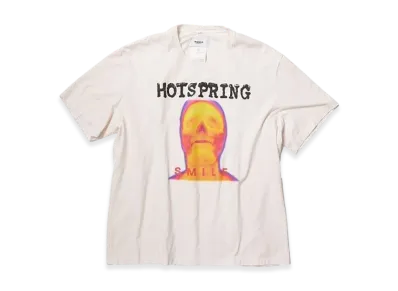 doublet "Hot Spring"Onsen T-Shirt "White"