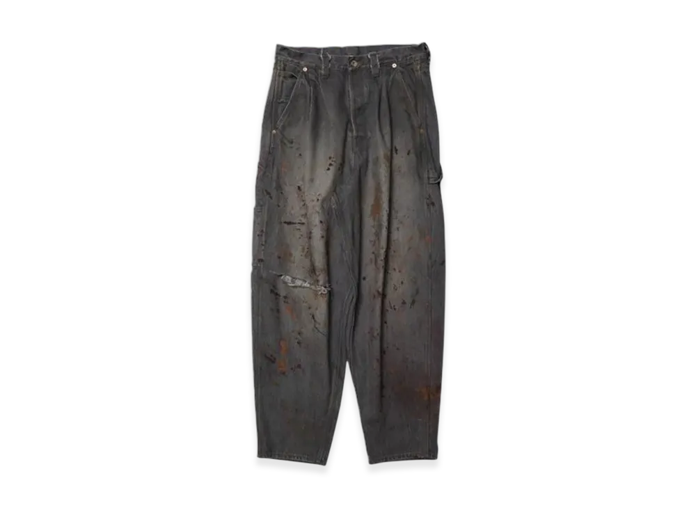 doublet Denim Painter Pants "Black"